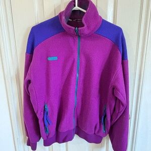 Vintage early 90s fleece Columbia large *accepting offers